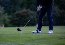 Two man Texas Scramble part of the action at Mendip Golf Club