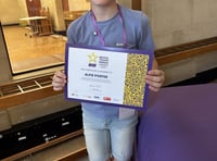 11-year-old nominated for award after raising thousands for charity
