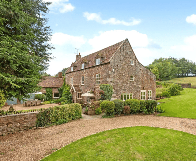 Historic Chew Valley farmhouse listed at £1.6M