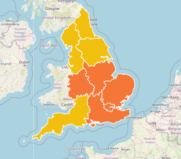 Yellow heat warning in place across Somerset as temperatures rise