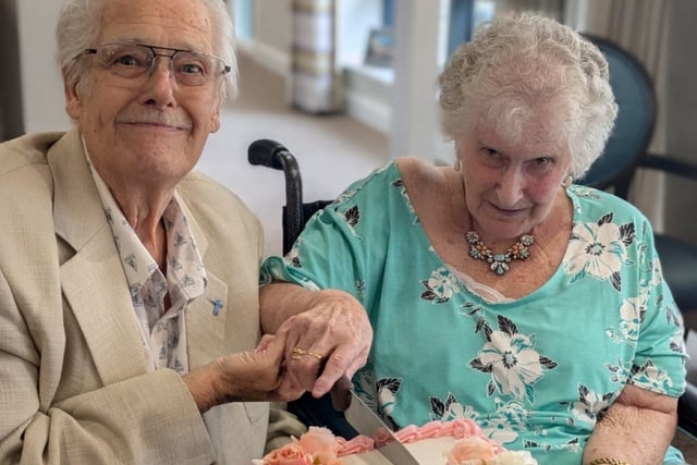 Des and John's 68th anniversary celebration