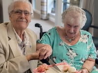 Des and John's 68th anniversary celebration