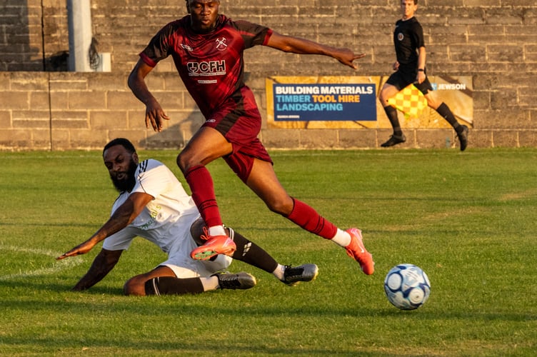Action from Paulton's home game against Nailseqa & Tickenham