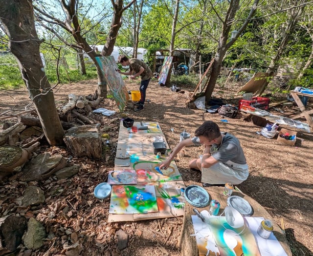 Youth take part in mural project