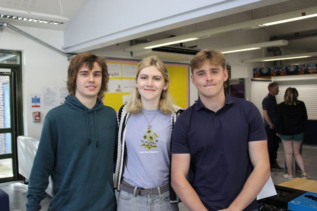 Students at Churchill Academy celebrate successful A Level results day
