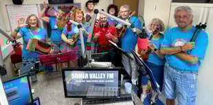 Paulton Ukulele Band thrills Somer Valley FM