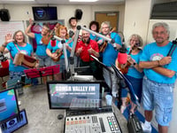 Paulton Ukulele Band thrills Somer Valley FM