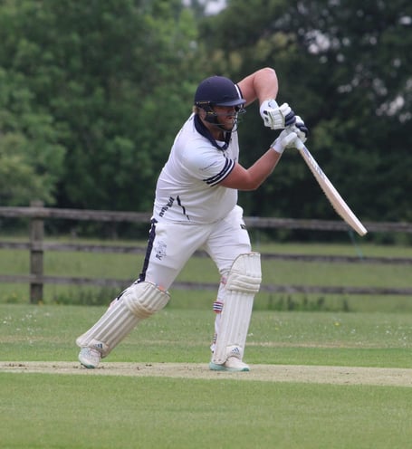 Reece Croker - hit a run-a-ball century against Yeovil