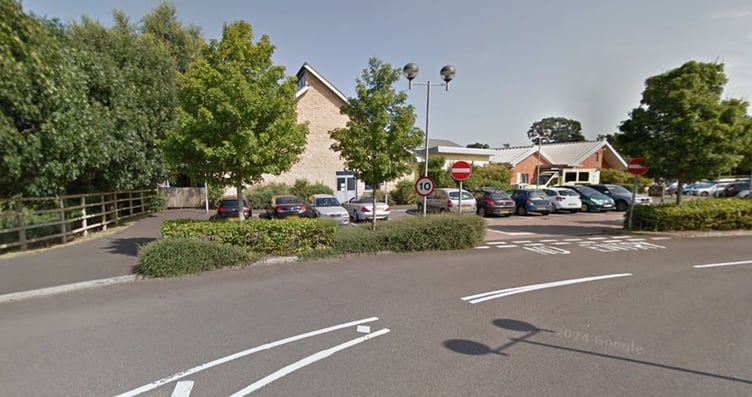 West Mendip Community Hospital on Old Wells Road in Glastonbury.