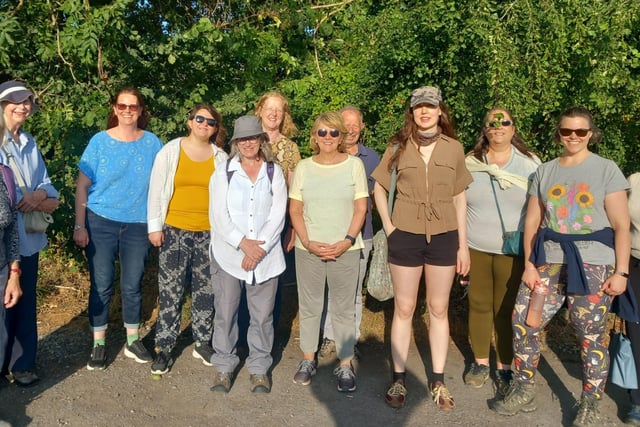 Hundreds take part in weekend festival of walking