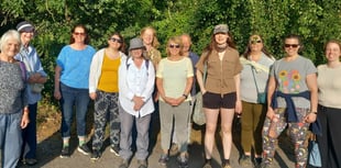 Hundreds take part in weekend festival of walking