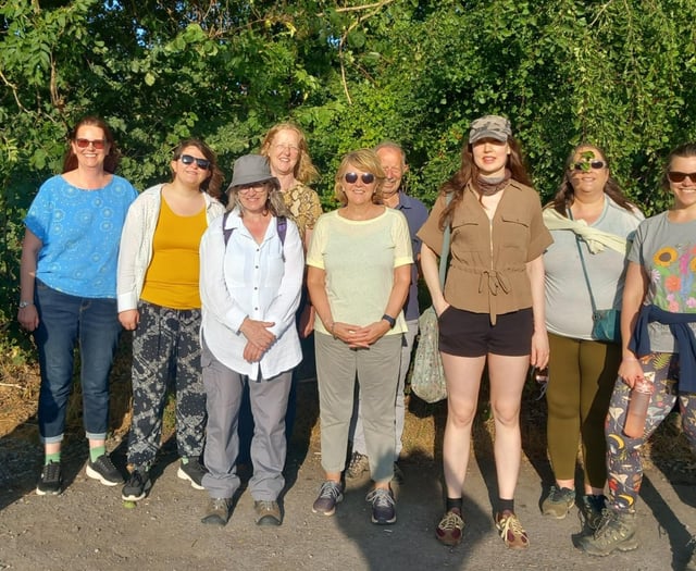 Hundreds take part in weekend festival of walking