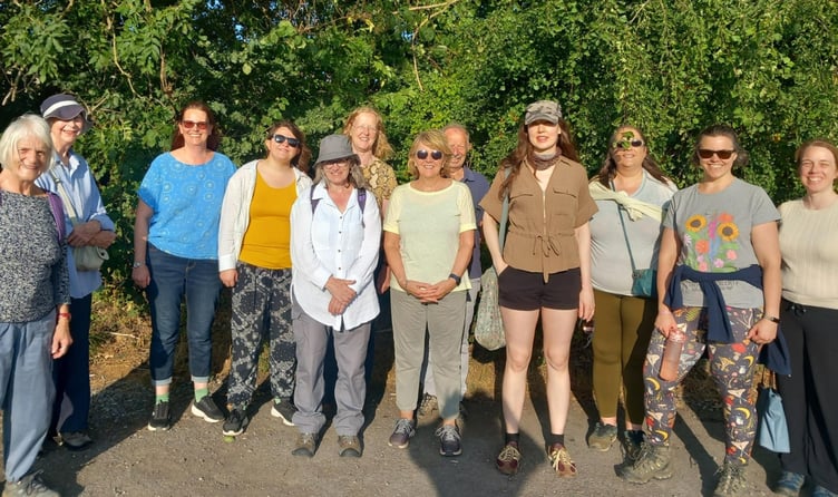 Over 200 people took part in at least one of the 12 walks that took place as part of Frome Walking Festival.