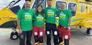 Air Ambulance launch ‘100 Miles in October’ challenge