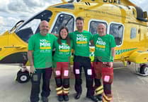 Air Ambulance launch ‘100 Miles in October’ challenge for 2025