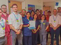 Endoscopy team at RUH receive national recognition of excellence