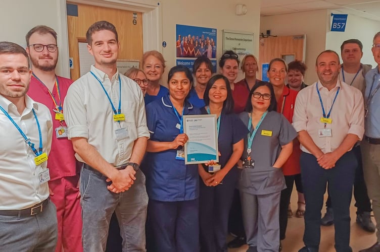 The endoscopy team at RUH has received JAG accreditation from the Joint Advisory Group on GI Endoscopy.