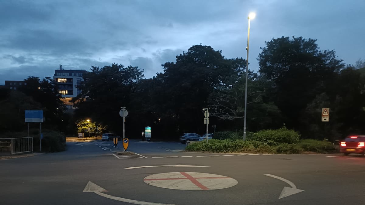 Police investigating St George's crosses painted on mini roundabouts in ...