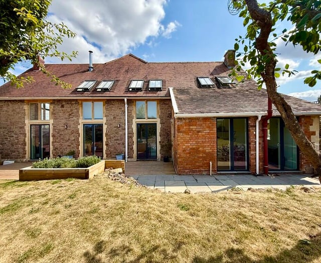 Converted chapel on the market in Blagdon for £625,000