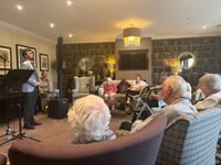 Care home residents enjoy performance of opera and show tunes