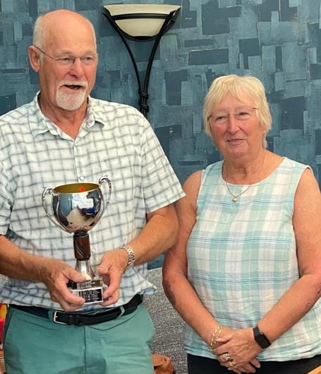 Graham and Dilys Edgell won the Joe Hawkins Cup
