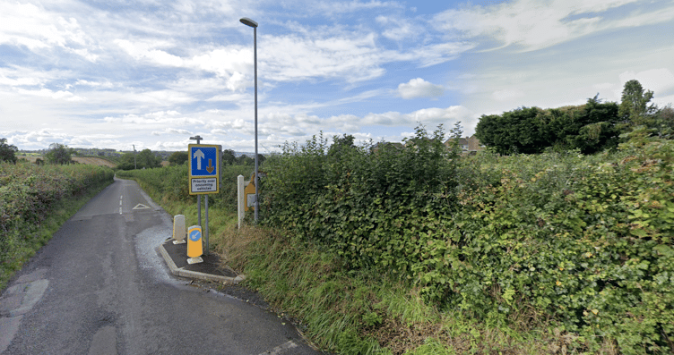 Farrington Road, where the proposed 130 new homes would be built.