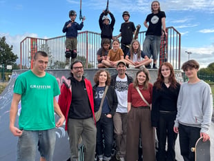 Young voices boost skatepark bid