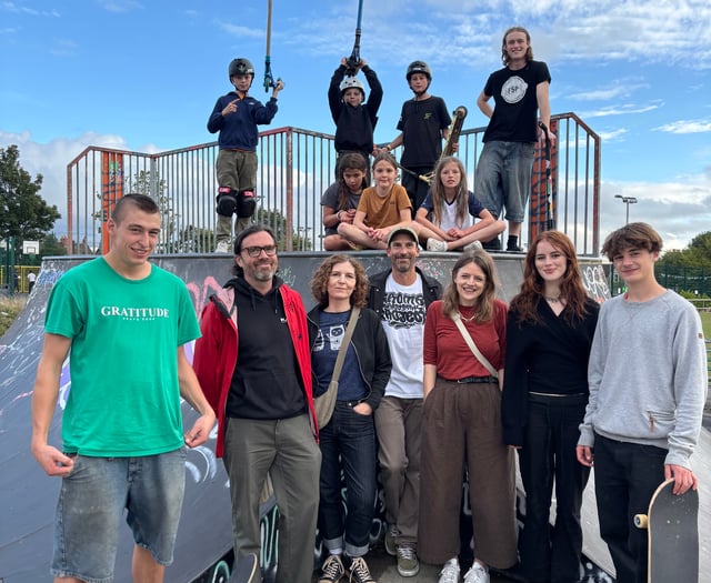 Young voices boost skatepark bid