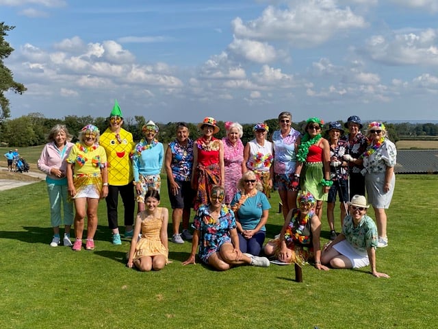 Lady Captain’s Hawaiian theme Captains Day
