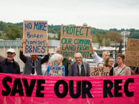 Bath Rugby stadium plan sparks protest