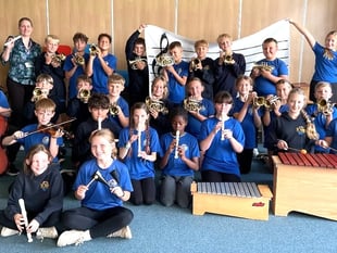 Fundraising drive provides school with valuable instruments