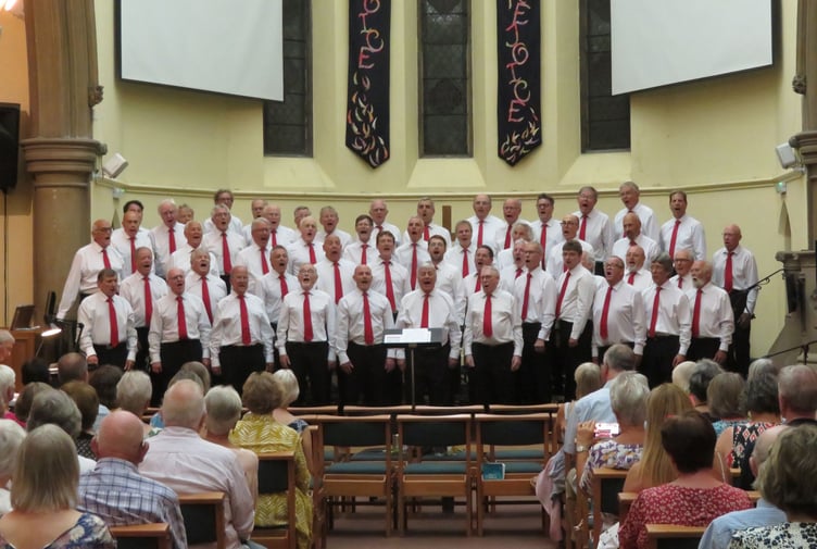 Mendip Male Voice Choir will be performing in Wales on Friday, September 19 and Saturday, September 20.