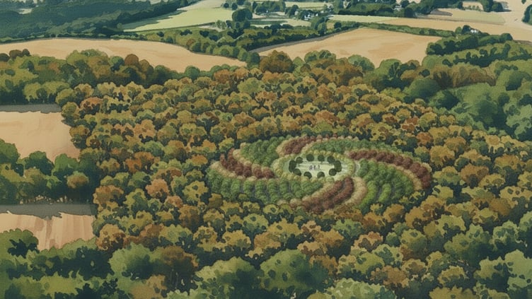 Interpretation of what the Echo Wood artwork would look like.