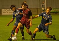 Haffenden on target twice in decisive victory