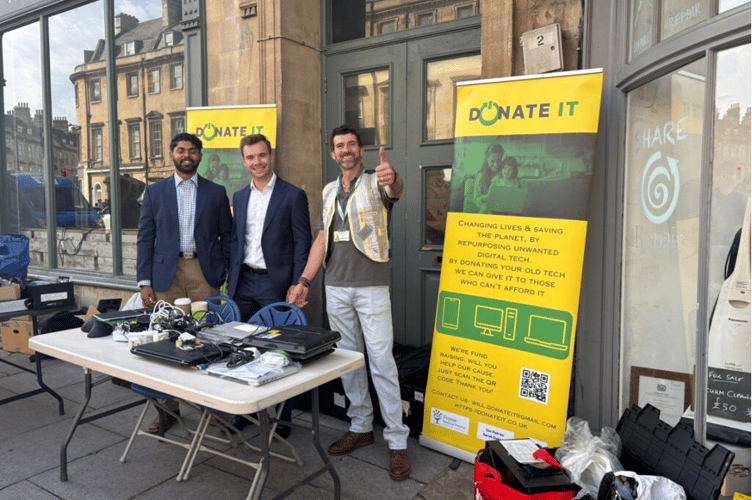 The tech amnesty hosted by Donate IT will take place on Saturday, September 27 from 10am to 12pm at Peasedown Methodist Church