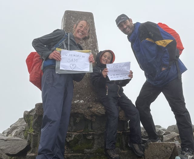 Chew Valley youngster climbs Welsh Mountains for charity