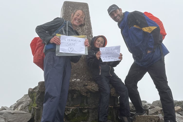 Esme Lowe and her mother and father, Chrissie and Tom, took on an epic challenge in memory of family friend Sam Pekins