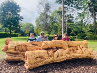 Norway maple becomes carved bench