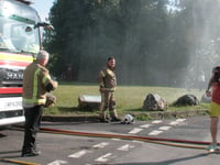 Firefighter's epic 145-mile charity run in memory of colleagues
