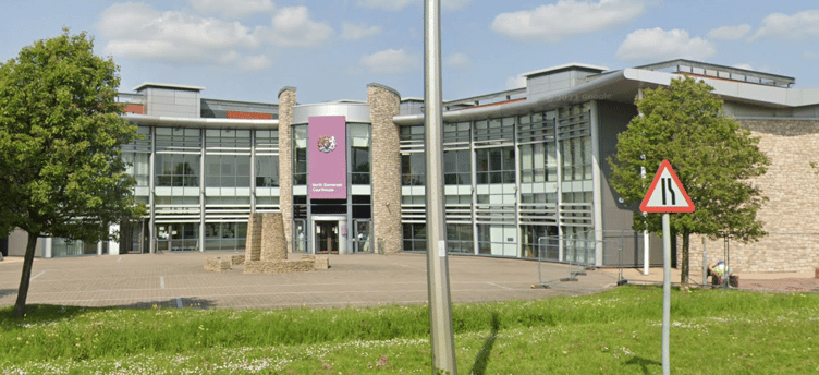 Taunton Crown Court currently sits in Worle, near Weston-super-Mare, while restoration is completed on its Shire Hall home.