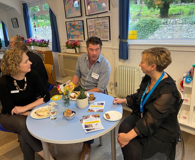 Business leaders meet MP