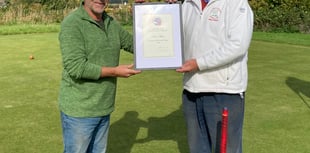 Brian Wilson honoured with Croquet England Diploma