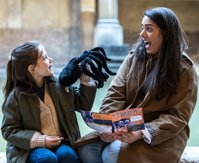Roman Baths brings ancient myth to life with Halloween spider hunt