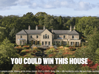 Exceptional home up for grabs in Omaze Million Pound House Draw