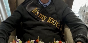 Special celebration for 100th birthday