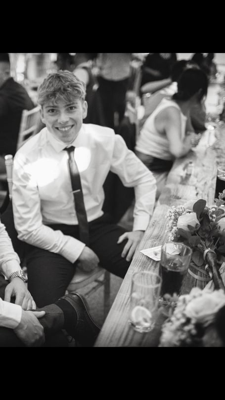 Noah Abbott credits his work at his local community shop with giving him the life skills needed for this next chapter