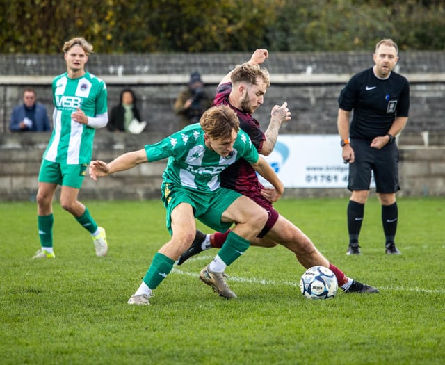 Paulton Rovers play at home to Chlppenham Town in friendly