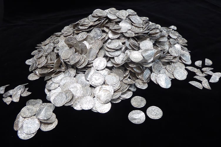 The Chew Valley Hoard has been conserved