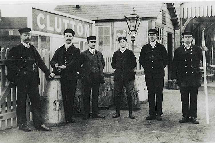 Information on former Clutton Railway Station staff is also included in the archive