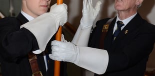 Sixteen year old cadet steps forward as new standard bearer